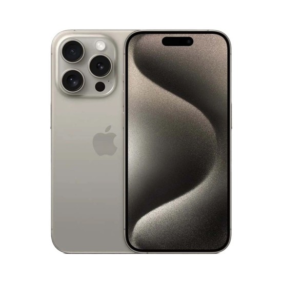 Apple iPhone 15 Pro 256GB Recondicionado Grau A+ 6,1" Titânio Natural